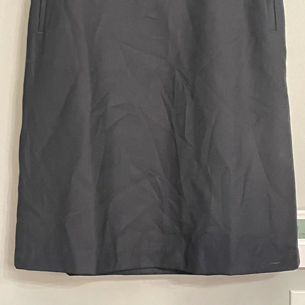 LL Bean Skirt 100% Wool Straight Classic‎ Fit Lined Women’s Sz 10 NWOT